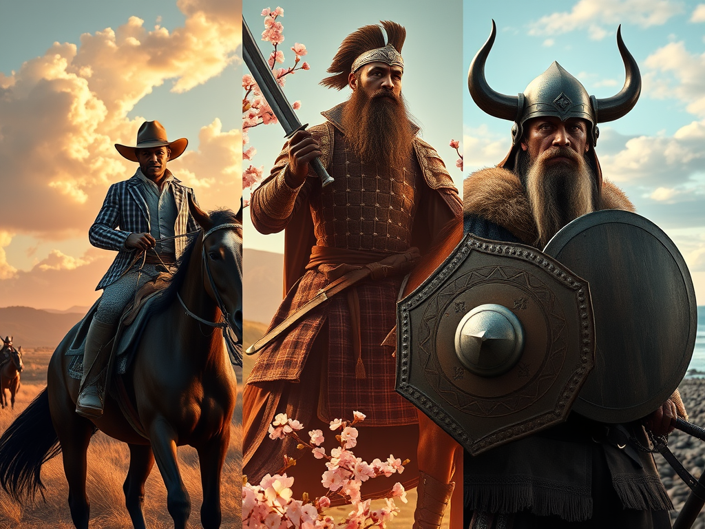 Black Cowboys, Samurai, and Vikings: The History They Erased