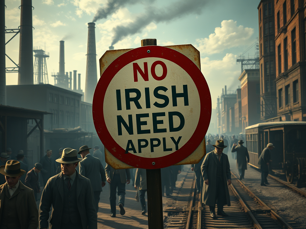 No Irish Need Apply: When Being White Wasn’t Enough