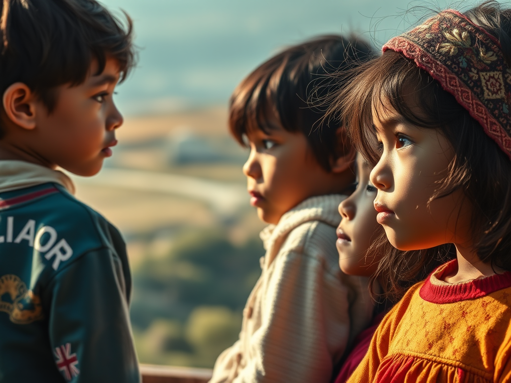 Illustration for the article: International Adoption and Cultural Displacement